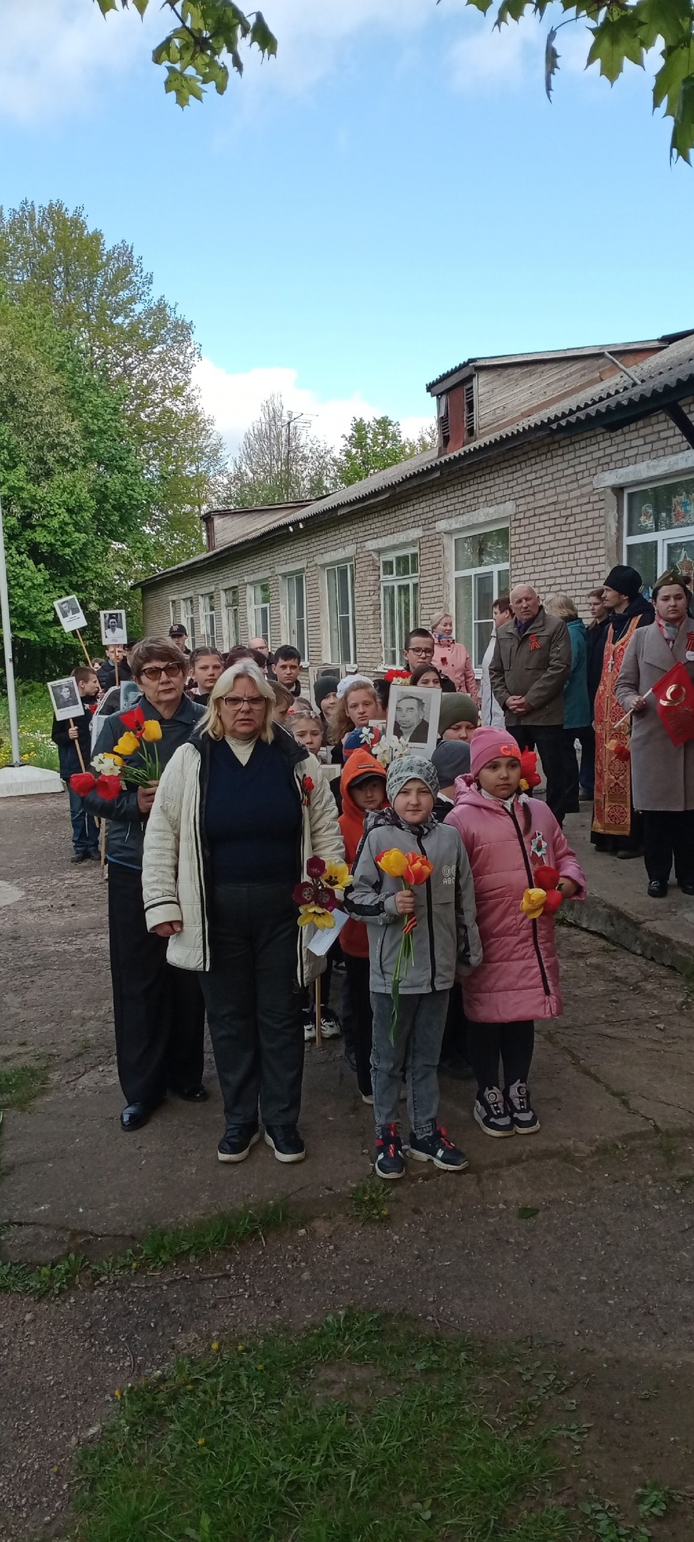 Митинг, посвященный 80-ой годовщине Великой Победы..