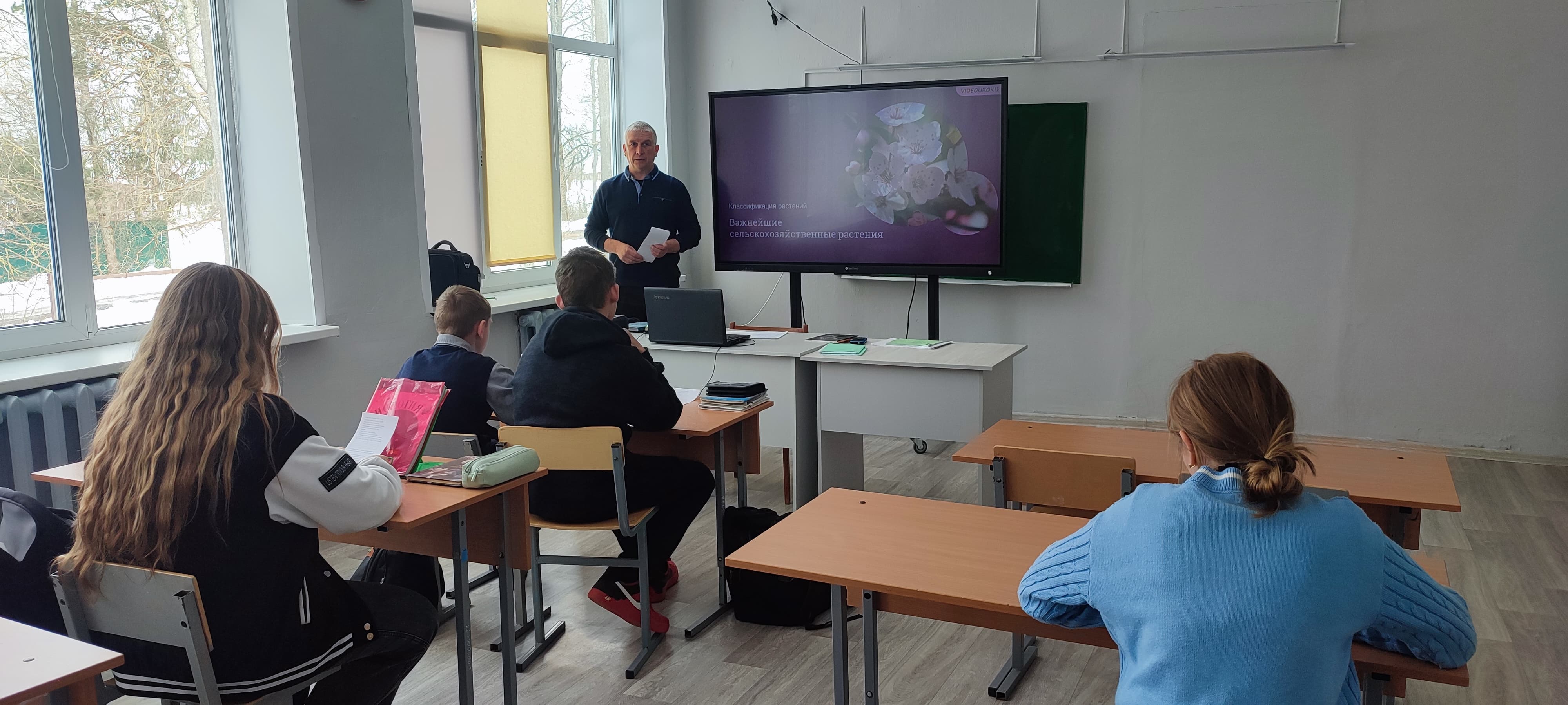 Очередное занятие в кружке &amp;#039;Практическая биология&amp;#039;  (&amp;#039;Точка роста&amp;#039;).